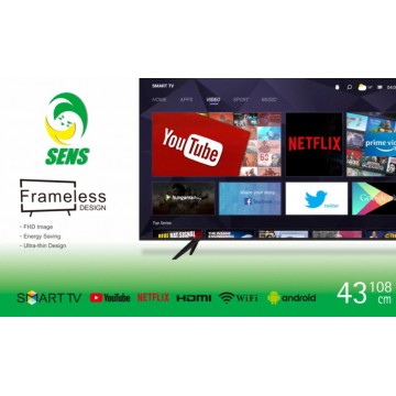 TV SMART Sens 43 Pouces